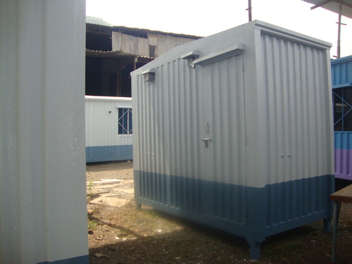 Portable Cabins - Steel Structure, Metal Roof | Versatile Use for Warehouse, Office, and Toilet