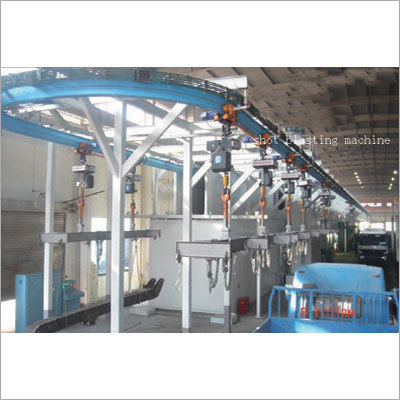 Hanging Chain Shot Blast Machine