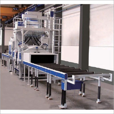 Section Shot Blasting Machine