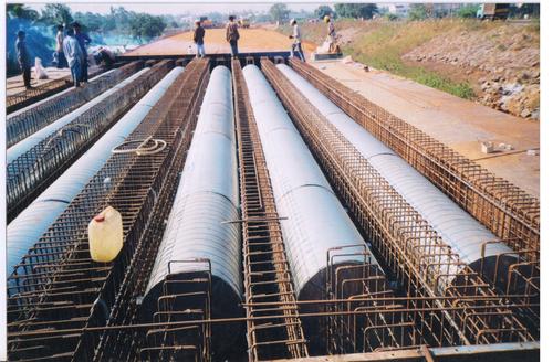 Void Forming Spiral Tubes