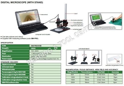 Digital Microscope with stand