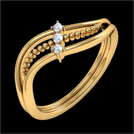 Women Diamond Gold Ring