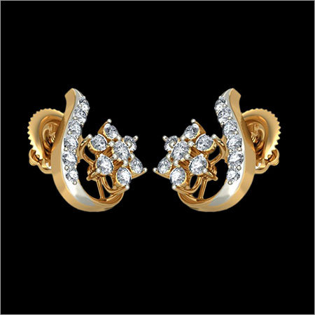 Designer Gold Earings