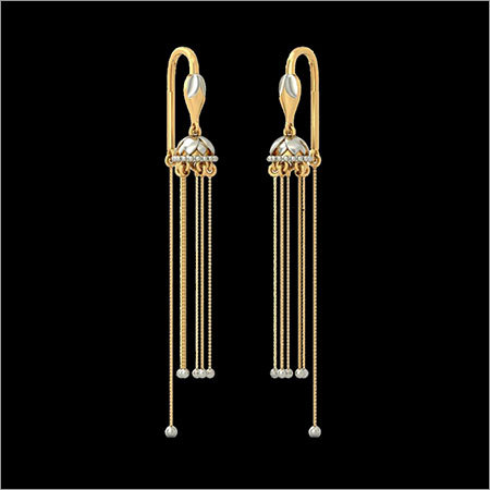 Women Designer Gold Earings