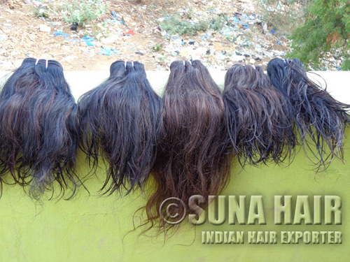 Natural aligned machine weft remy silky curly virgin hair ex