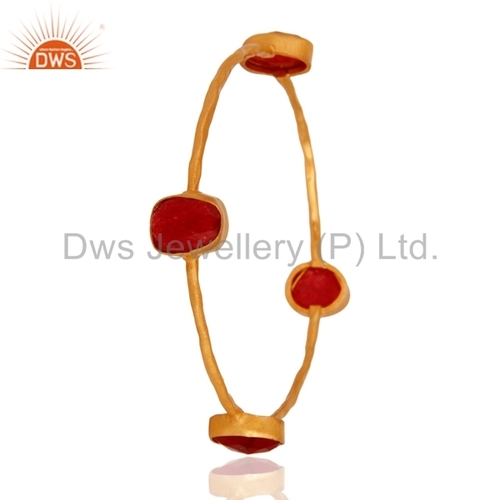 22K Solid Yellow Gold Handmade Bangle Gender: Women'S