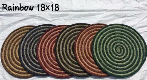 ROUND BRAIDED PLACEMATS