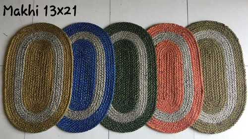 Oval Bath Mat - Color: Multicolour