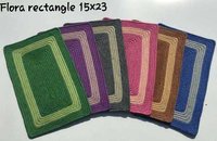 मल्टीकलर प्रिंटेड बाथ मैट