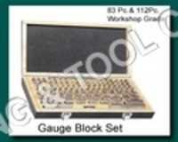 Gauge Block Set - Stainless Steel, 10-50 Millimeter Width | Industrial Grade Slip Gauge Set For Laboratory Use, Silver Finish