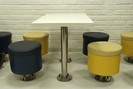 Table top with Poof