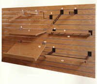 Wooden Slatwall Accessories