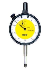 Dial Indicator - Stainless Steel | 0-1mm Range, 0.001mm Lc, Waterproof Design, User-friendly Mechanism, Dirty Protected Dial Cover, Adjustable Steel Ring