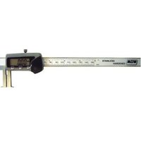 Digimatic Inside Groove Caliper - Stainless Steel, 22-150mm & 30-300mm Range, 0.01mm Accuracy, Silver Finish, Laboratory Use, 470g Weight