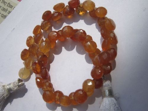 Amethyst 8 Inch Hassonite 6mm Faceted Onion Beads One Strand