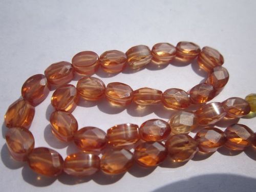 Brown 7 Inch Hassonite Zircon 4x6mm Faceted Oval Beads One Strand