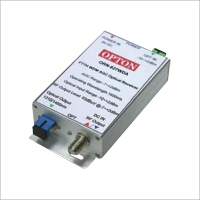 CATV WDM Node - Aluminum, 100x50x25mm | SC/APC Connector, 1550nm Wavelength, Low Power, Compact Design, Durable