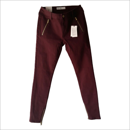 Maroon Jeans
