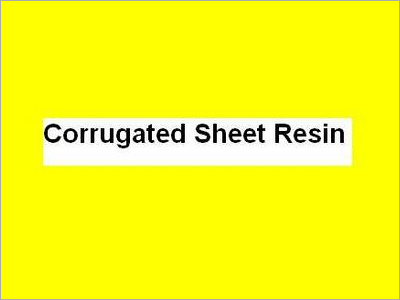 Corrugated Sheet Resin