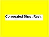 Corrugated Sheet Resin - Application: For Industrial