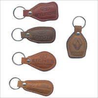 Brown Leather Key Chain