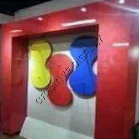 Red Wooden Niche Frame