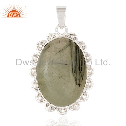 Designer 925 Silver Gemstone Pendant