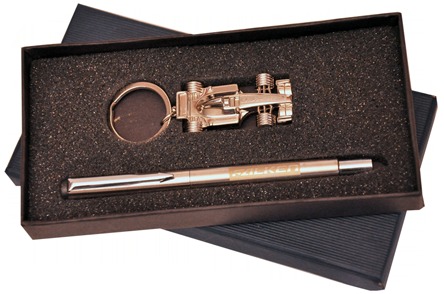 a  Falkena   Pen - Key Chain Set