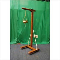 SHIRODHARA STAND (Wooden, with Copper Pot