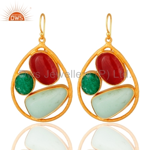Designer Three Stone Earring Jewelry Gender: Women