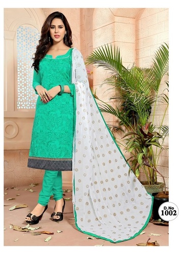 Semistitched Churidar Suits