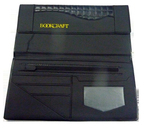 a Book Crafta Cheque Book Holder