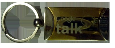 a  Google Talka   Metal Keychain