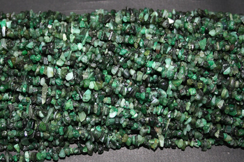 Natural Green Stone Size: 8 -10 Mm
