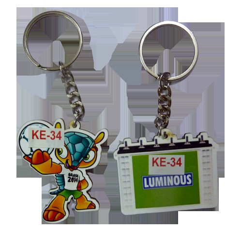 Wooden Multicolor Keychain a Luminous Fifa Worldcupa