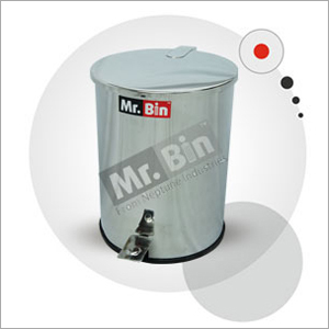 SS Plain Pedal Dustbin