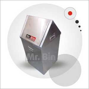 Stainless Steel Flap Bin