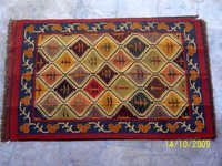 Wool Jute Kilim Rug - Jute And Wool Materials, 4 X 6 Feet Size, Multi-color Design | Exquisite Patterns, Smooth Finishing, Stain Resistant, Hand Washable