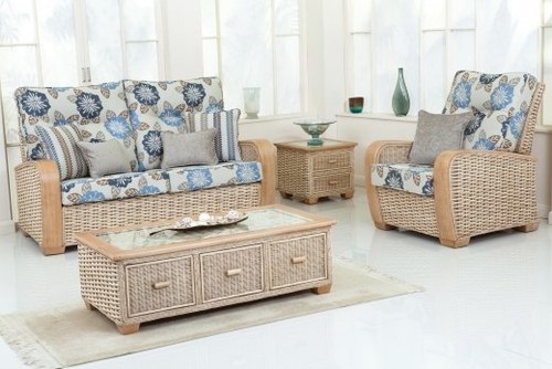 Rattan Cane Sofa Set 
