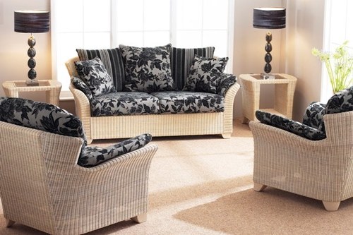 Cane Sofa Set 