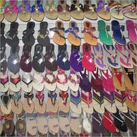 Platform Multi Colored Sandal