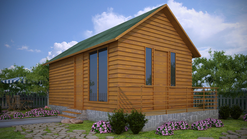 Designer Farm House 3 D View