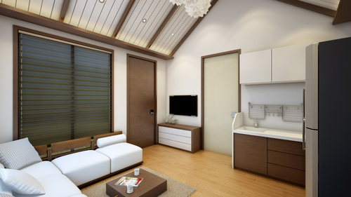 3D View Farm House