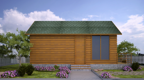 Farm House Main View Front Side