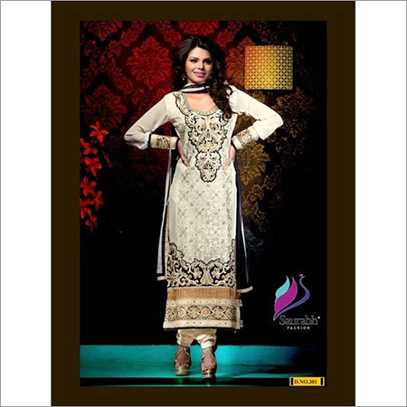 Classy Off White Designer Salwar Suit