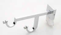 Silver Curtain Rod Ends