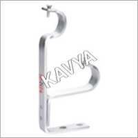 Stainless Steel Curtain Finials - 1320.8 Millimeter Length, Silver Finish | Corrosion Resistant, Attractive Design, High Strength