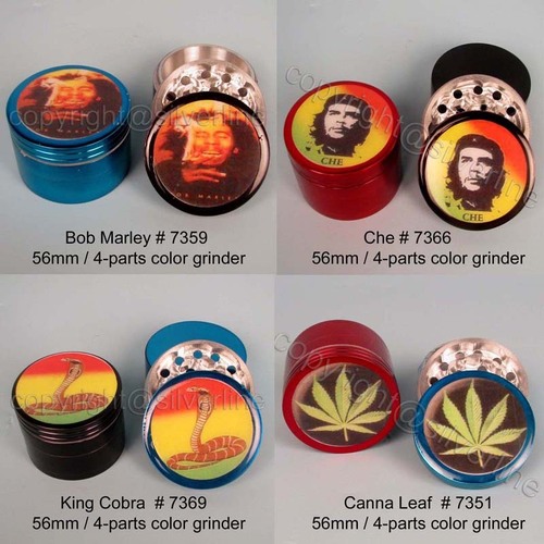 4-Parts Aluminum Weed Grinders