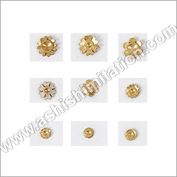 Imitation Fancy Brass Beads