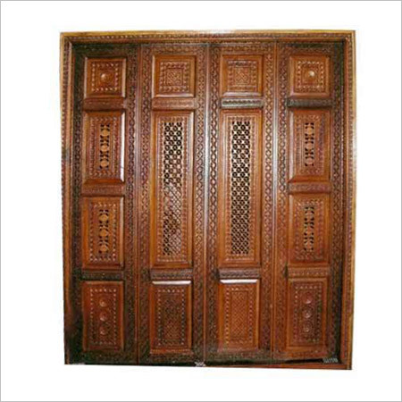 Wooden Pooja Room Doors